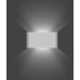 Απλίκα Τοίχου LED 7W 560lm 230V 4000K Λευκό Φως Ημέρας Αλουμίνιο Λευκό 5930